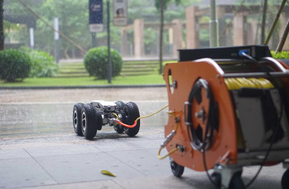 285富阳管道检测机器人